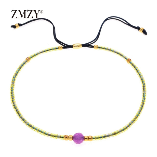 ZMZY Miyuki Delica Seed Beads Women Bracelets Friendship Jewelry Fashion Diy Bijoux Femme Simple Bracelets Drop Shipping